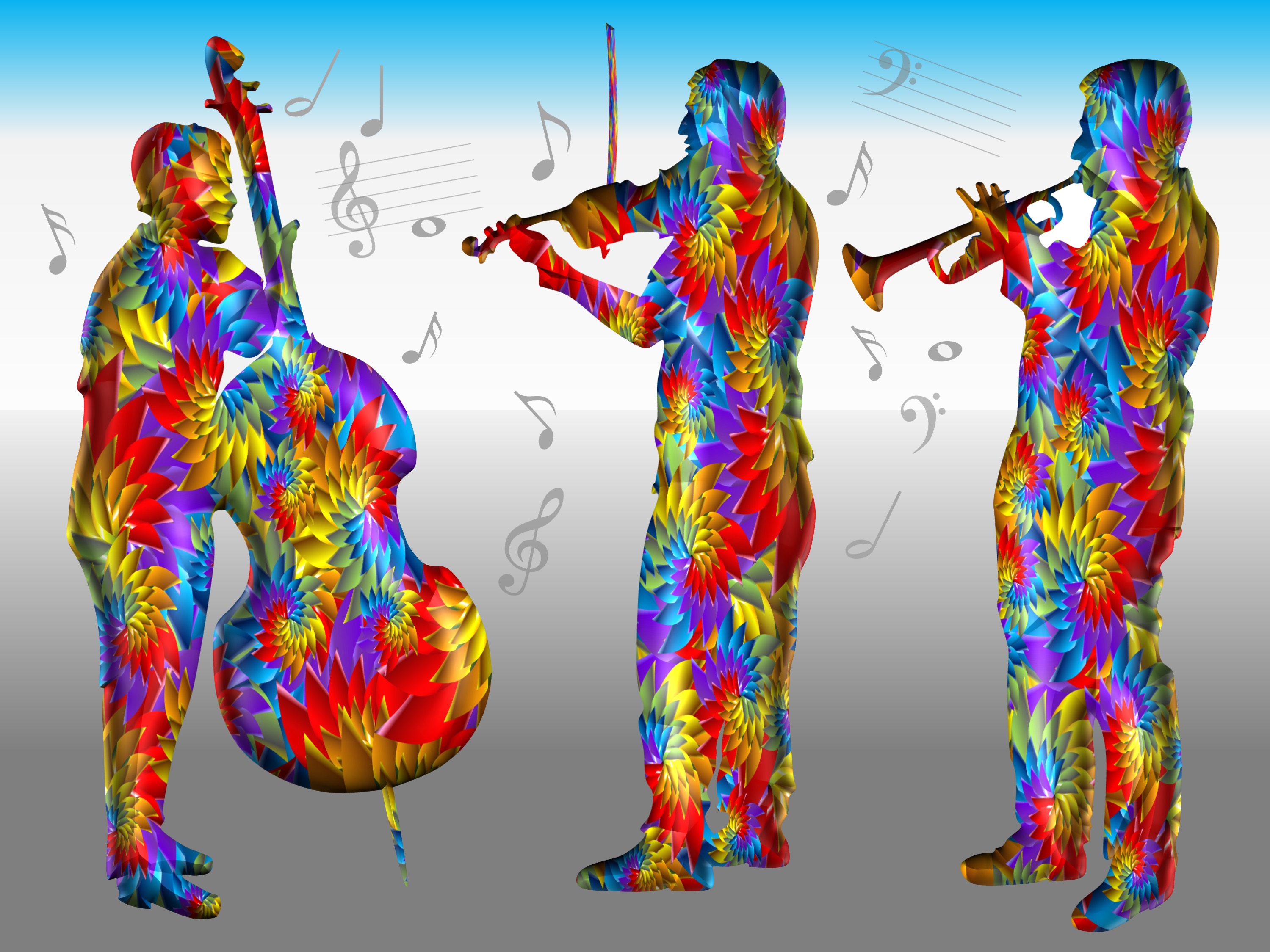 music rehearsal (compined painting technique; 2026-02-02)