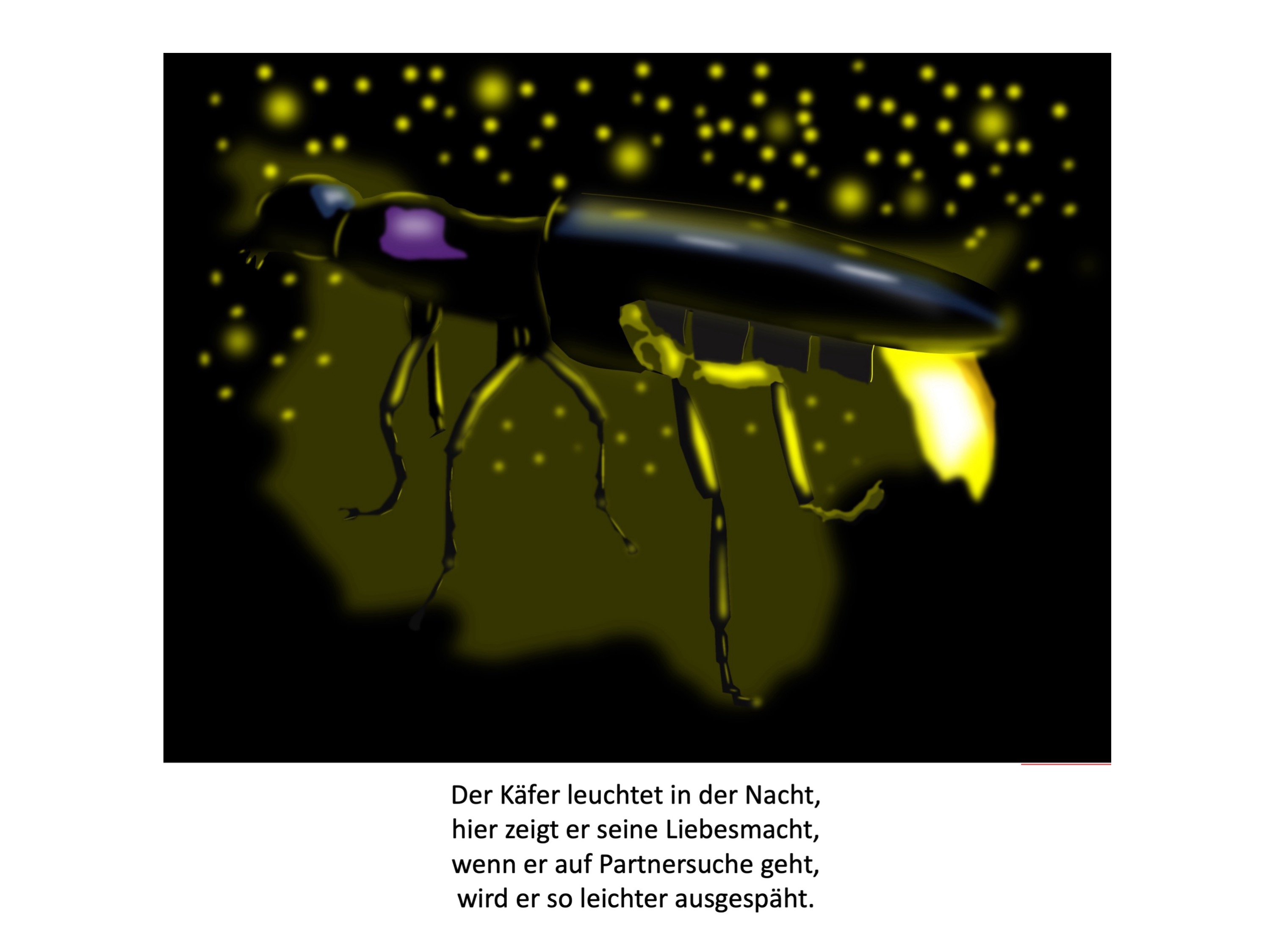 Fireflies (painted with PowerPoint; 2021-11)