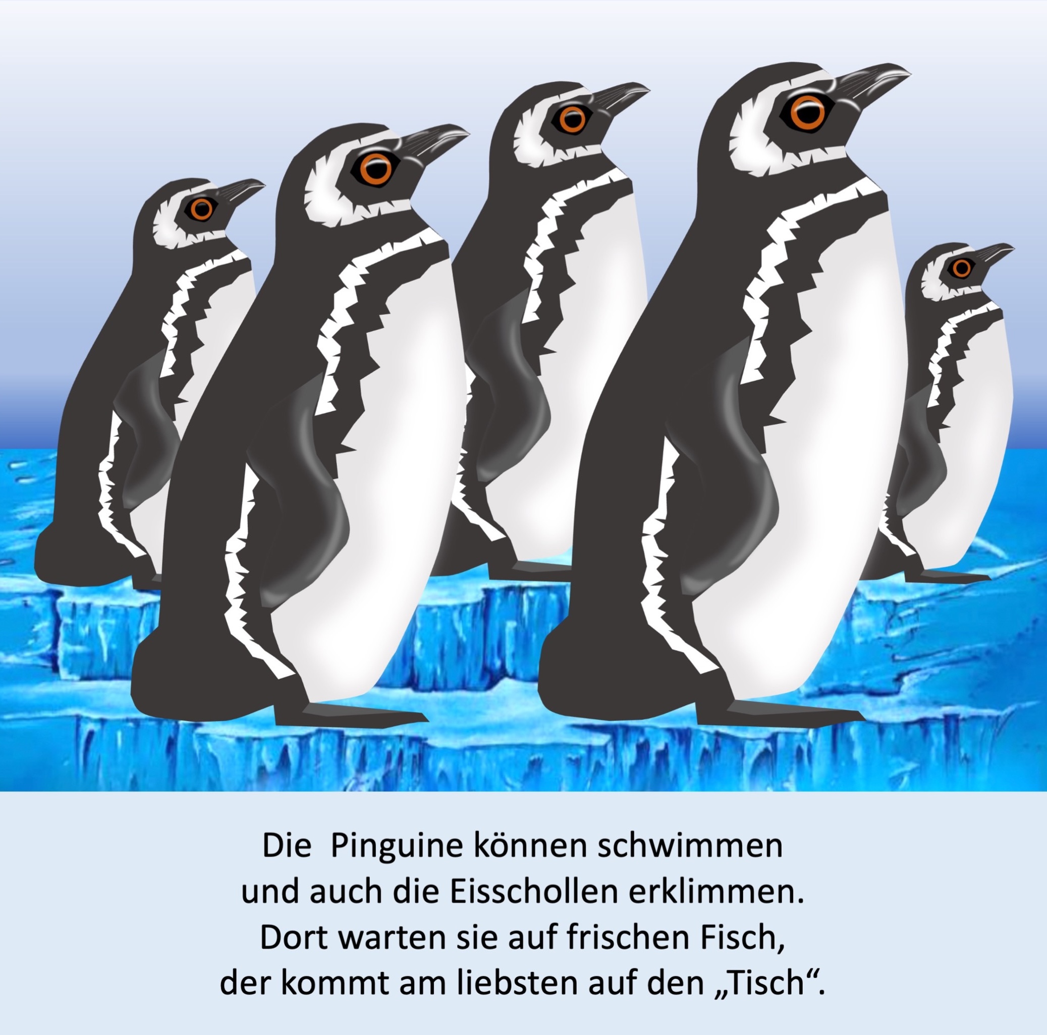 Penguins (painted with PowerPoint; 2022-09-12)