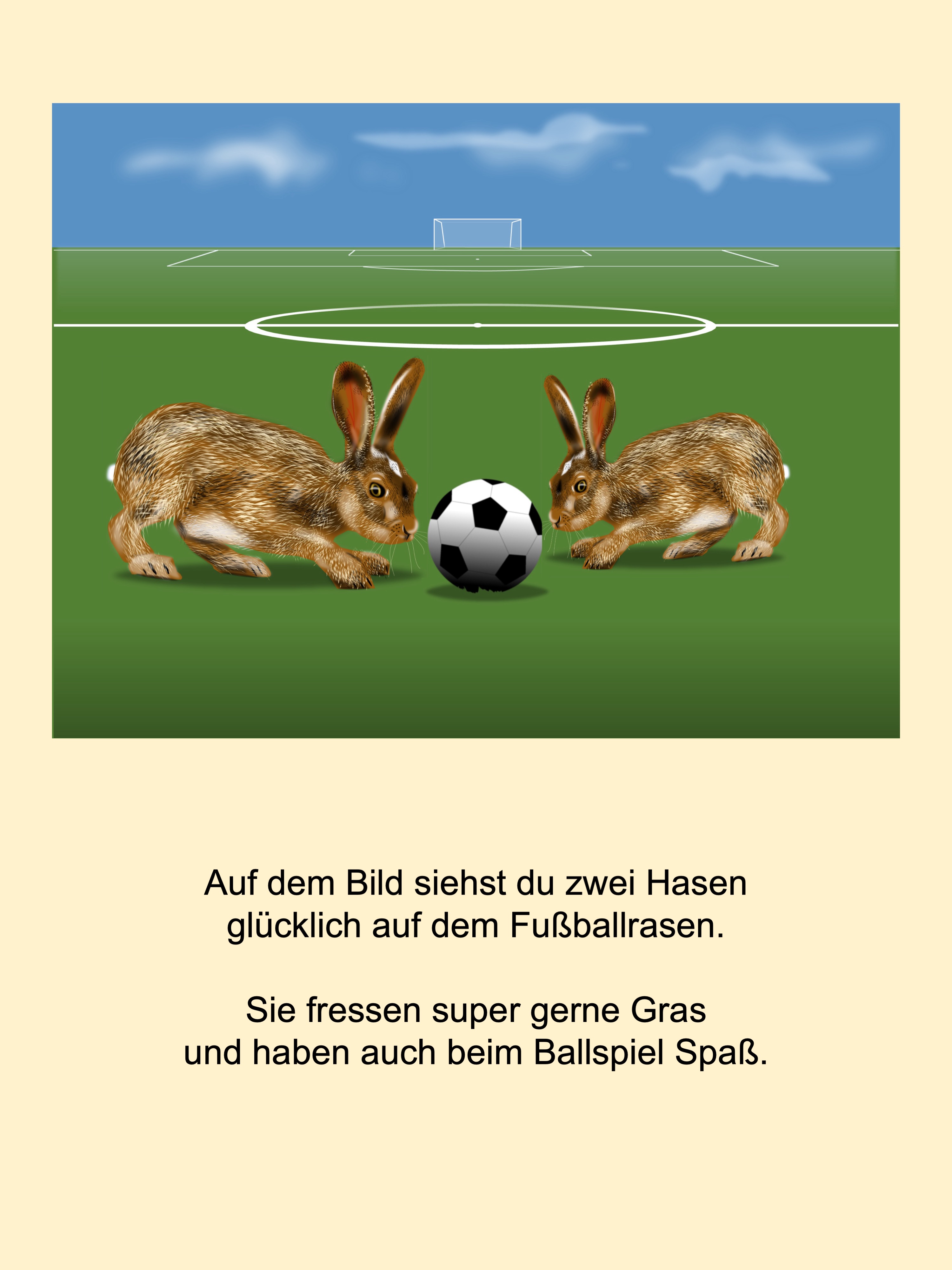 Rabbits/Hares on the „field“ (painted with PowerPoint, 2022-05-10)