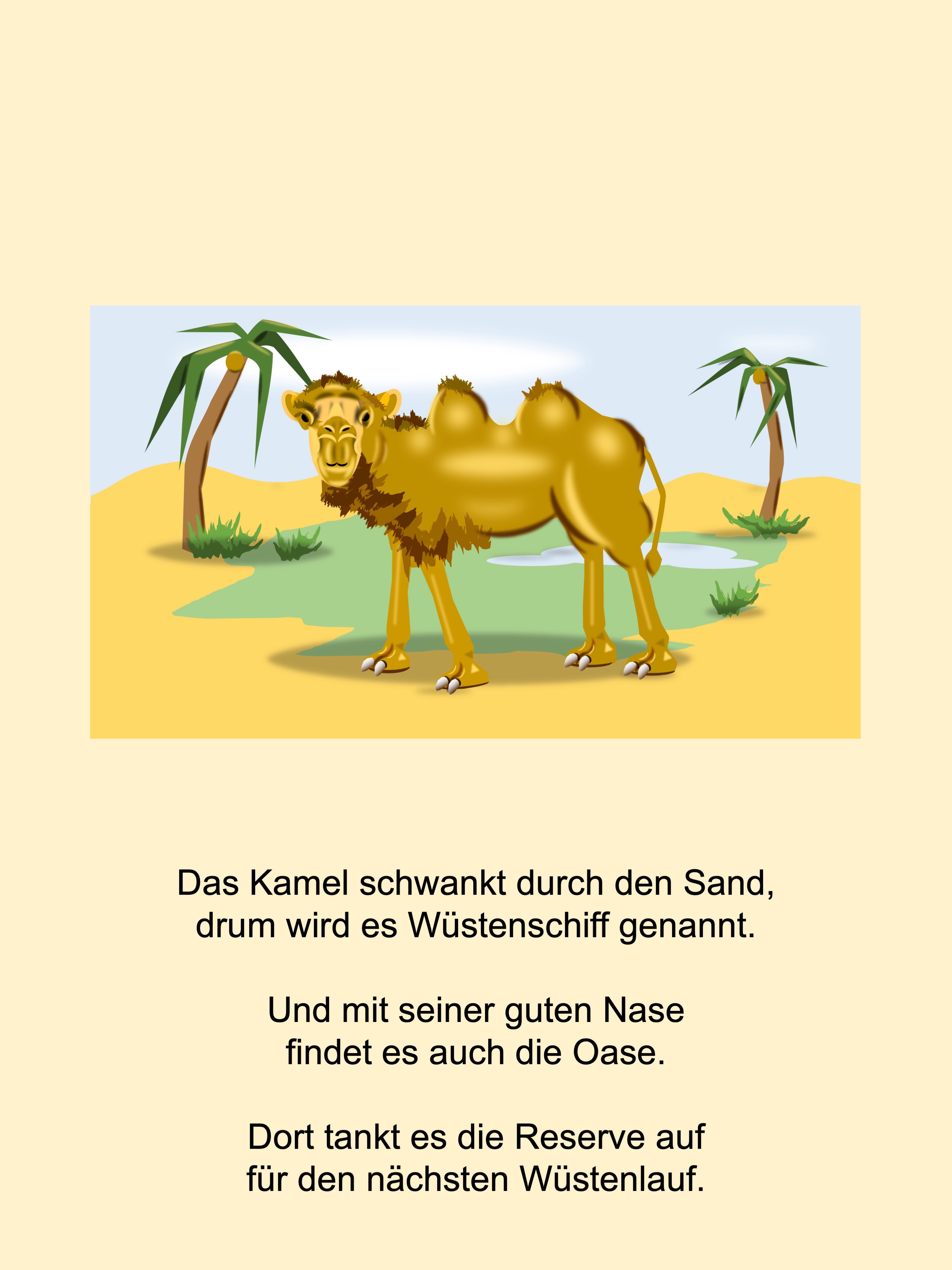 Camel (painted with PowerPoint; 2021-11)