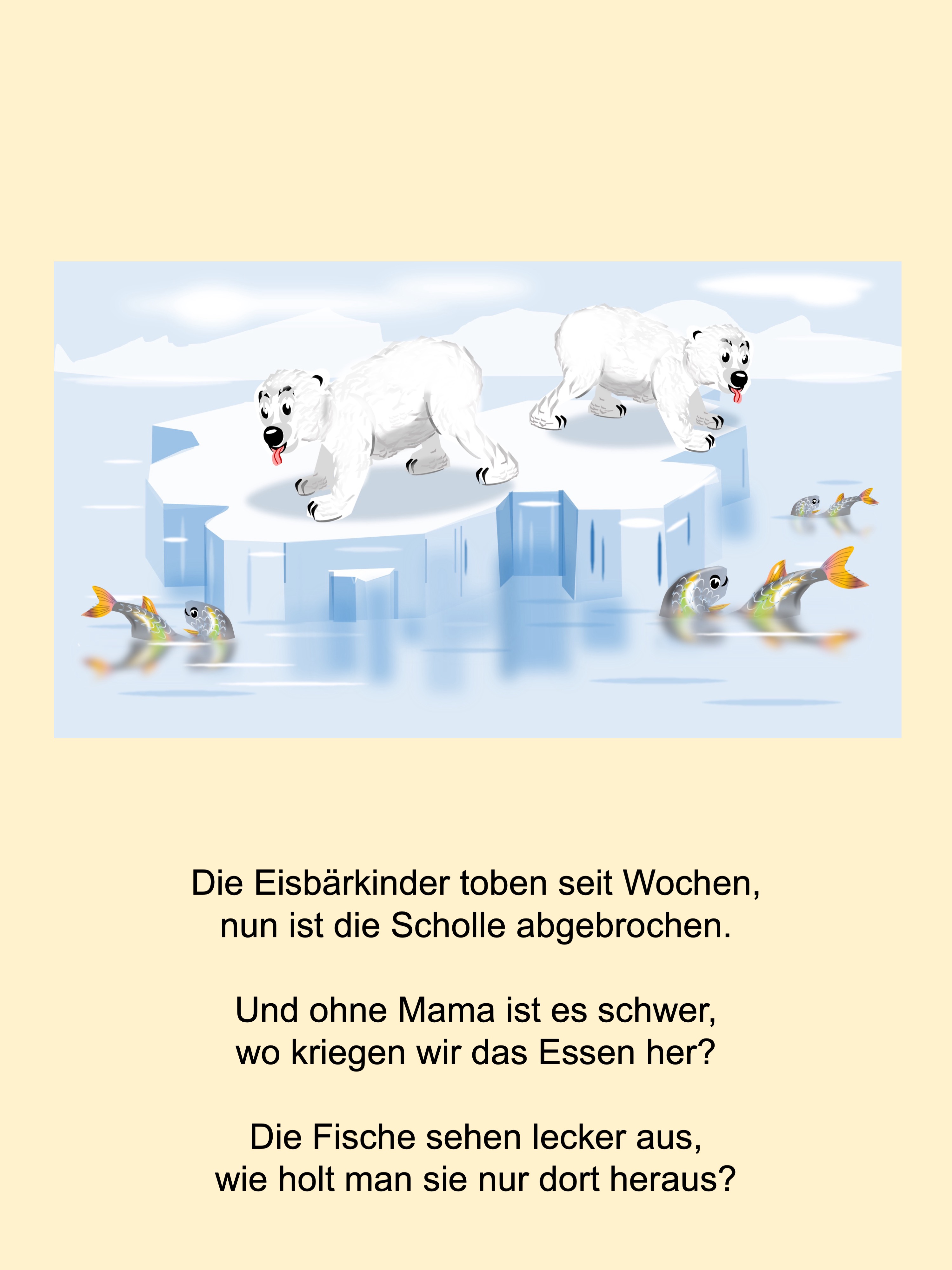 Polar bear (painted with PowerPoint; 2021-11)