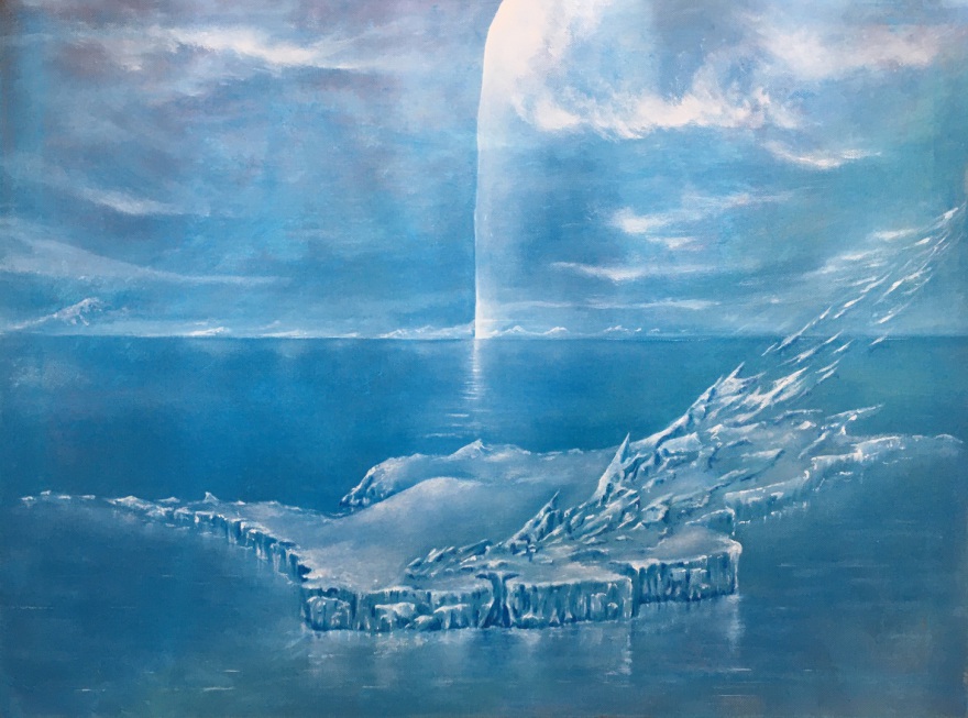 decay into pieces (oil, 2004)