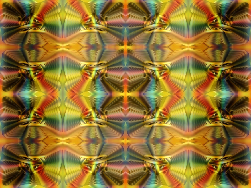 relax and / or sleep (II) (maybe a draft for a "carpet" No 112); (combined painting technique; 2024-08-12)