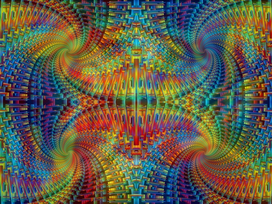 relax and sleep (maybe a draft for a "carpet" No 186); (combined painting technique; 2025-01-04)