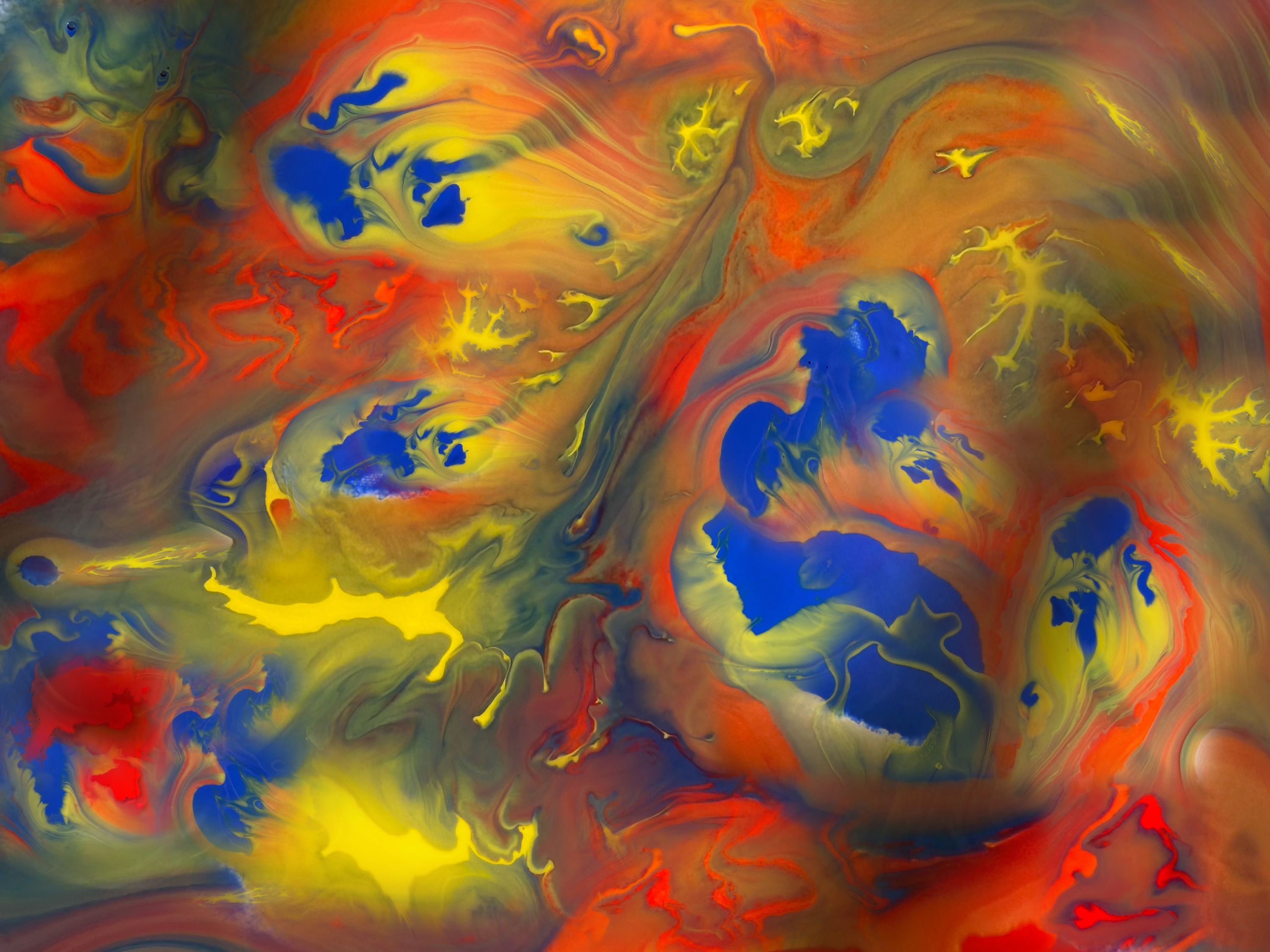 flowing colors (acryl, version No II; 2025-06-19)